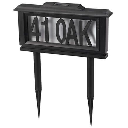 Solar Address Sign-378192