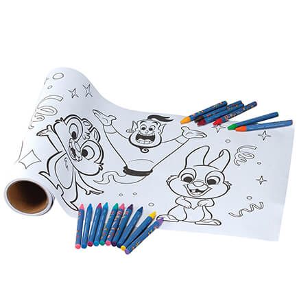 Disney® Giant Coloring Roll and Crayons-378227