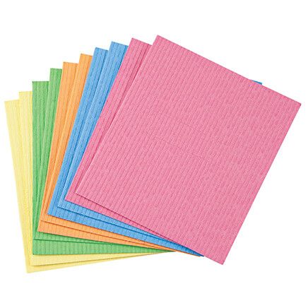 Cellulose Sponge Cleaning Cloths, Set of 10-378259