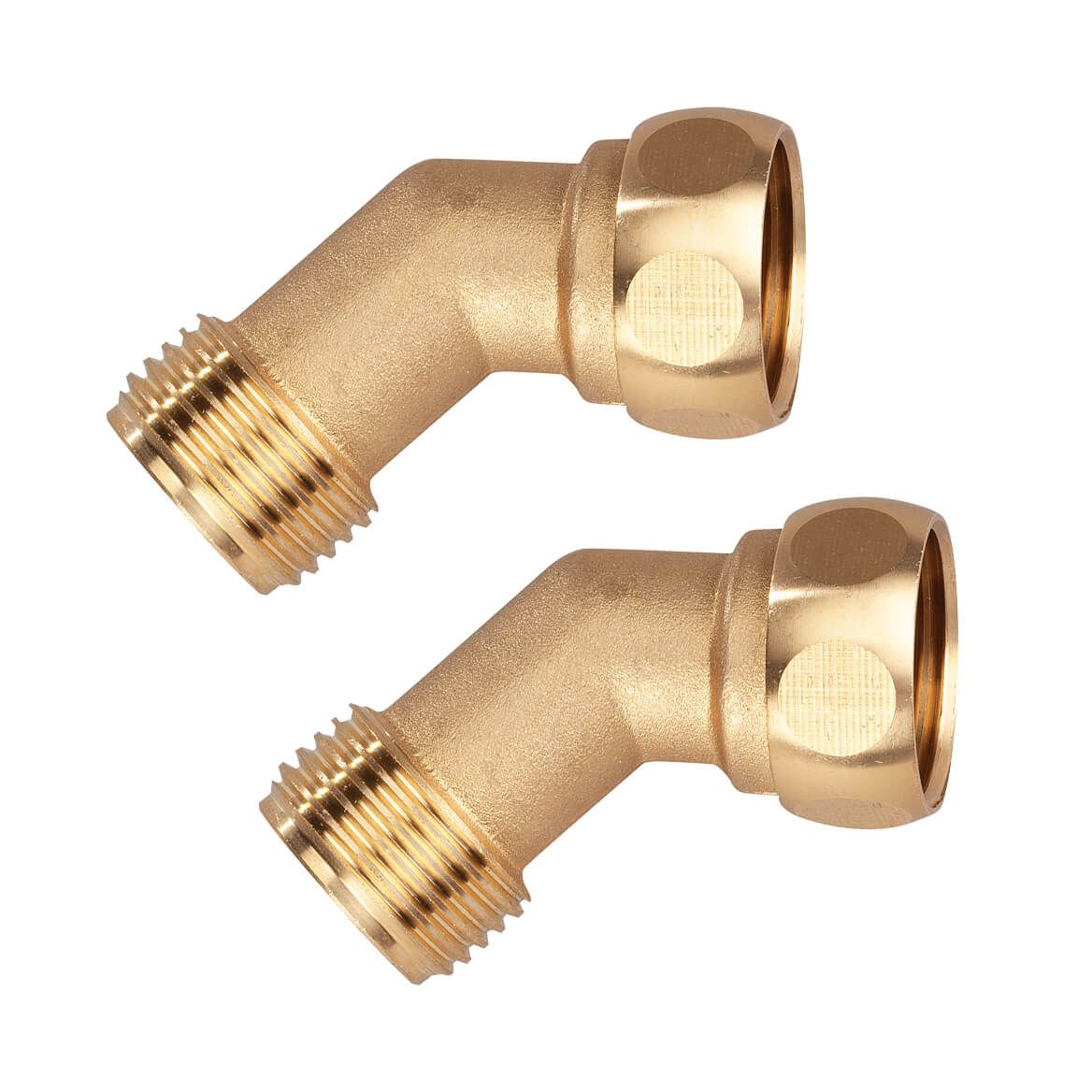 Brass Hose Elbows, Set of 2 + '-' + 378339