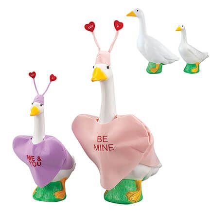 Conversation Heart Duo Goose, Baby and Outfits by Gaggleville™-378361