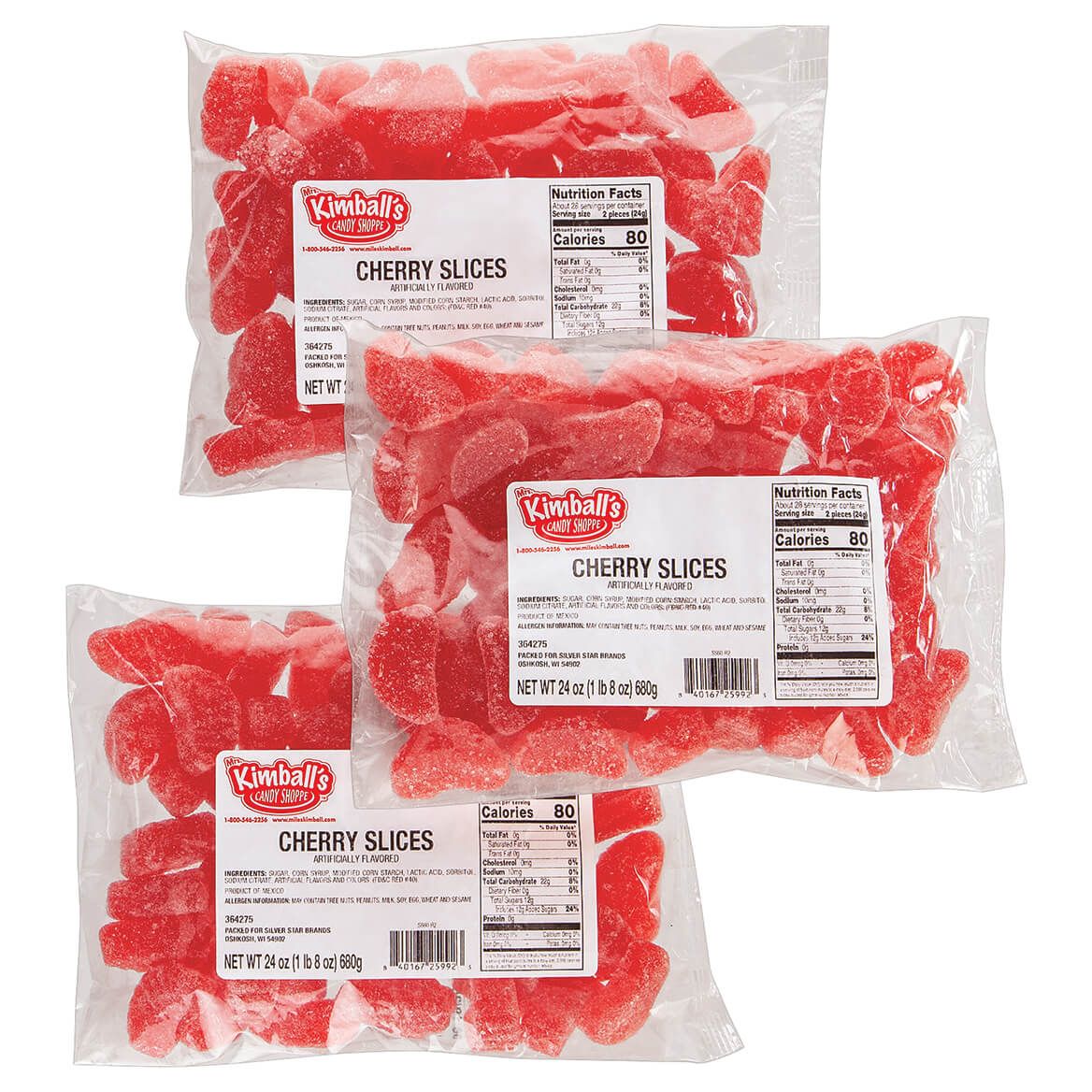 Cherry Slices, 24 oz., Set of 3 + '-' + 378442