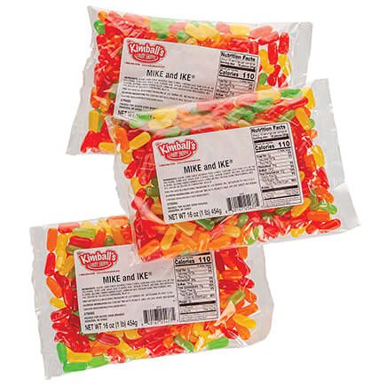 Mike and Ike Candy, 16 oz., Set of 3-378464