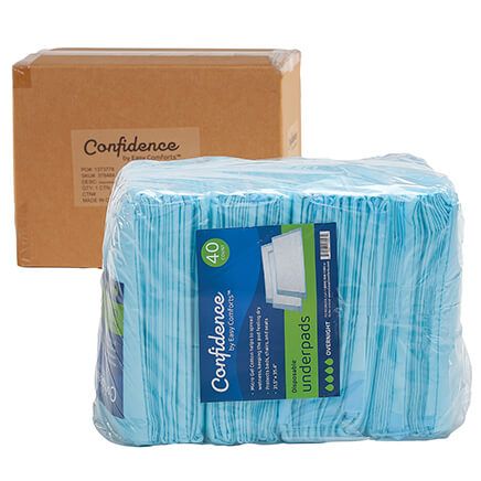 Confidence by Easy Comforts™ Disposable Underpads, Case-378484