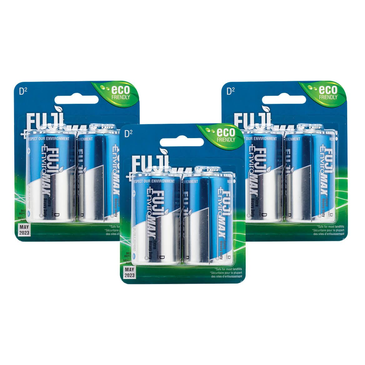 Fuji D Batteries 2-Pack, Set of 3 + '-' + 378512