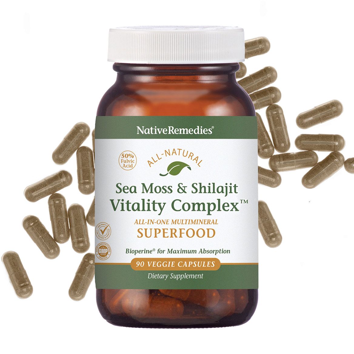 Native Remedies® Sea Moss & Shilajit Vitality Complex™ + '-' + 378628