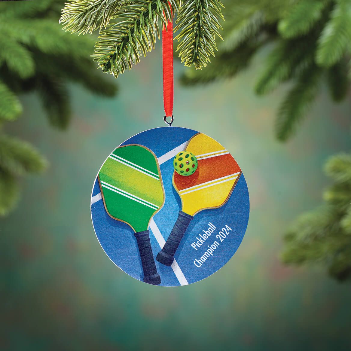 Personalized Pickleball Ornament + '-' + 378668