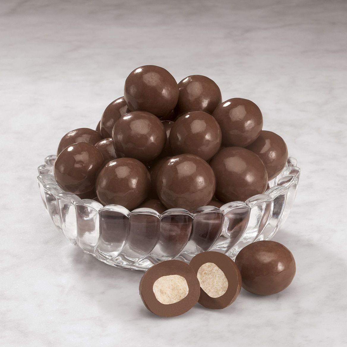 Chocolate-Covered Malted Milk Balls, 16 oz., Set of 2 + '-' + 378675