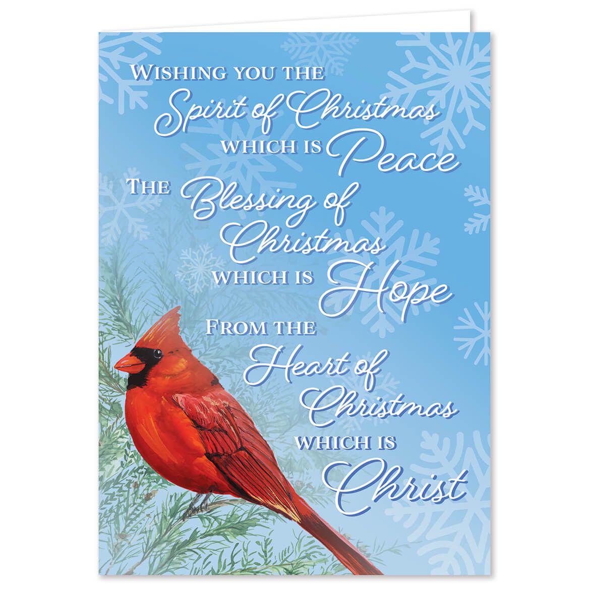 Personalized Spirit of Christmas Cards, Set of 20 + '-' + 378732