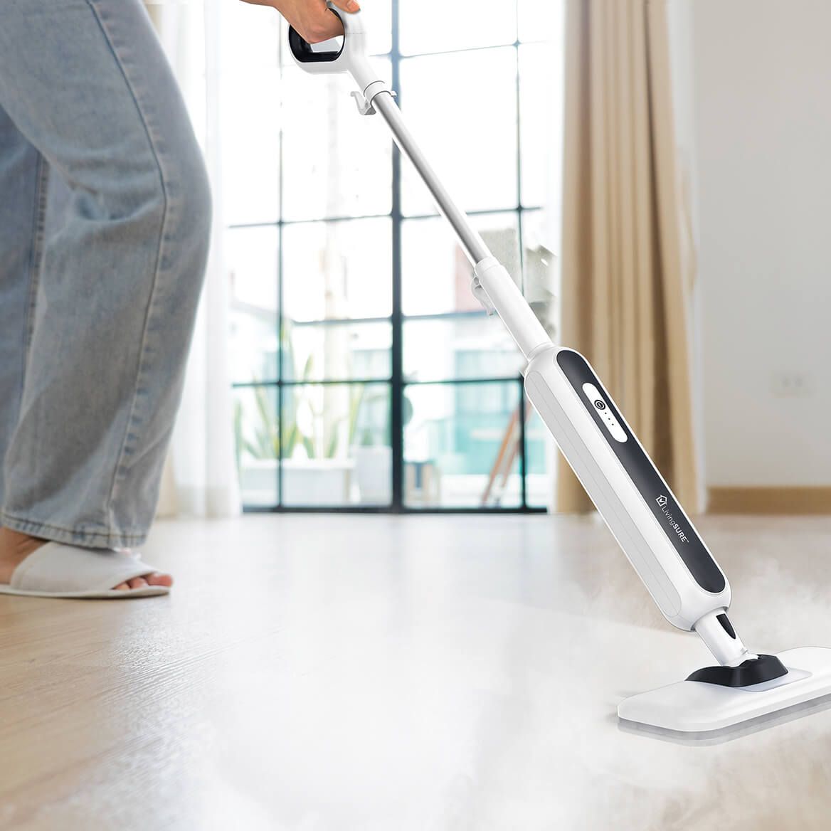 Scrubber and Sanitizing Steam Mop by LivingSURE™ + '-' + 378788