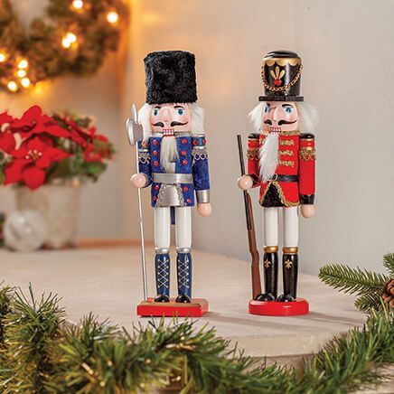 Traditional 12" Nutcrackers by Holiday Peak™, Set of 2-378885