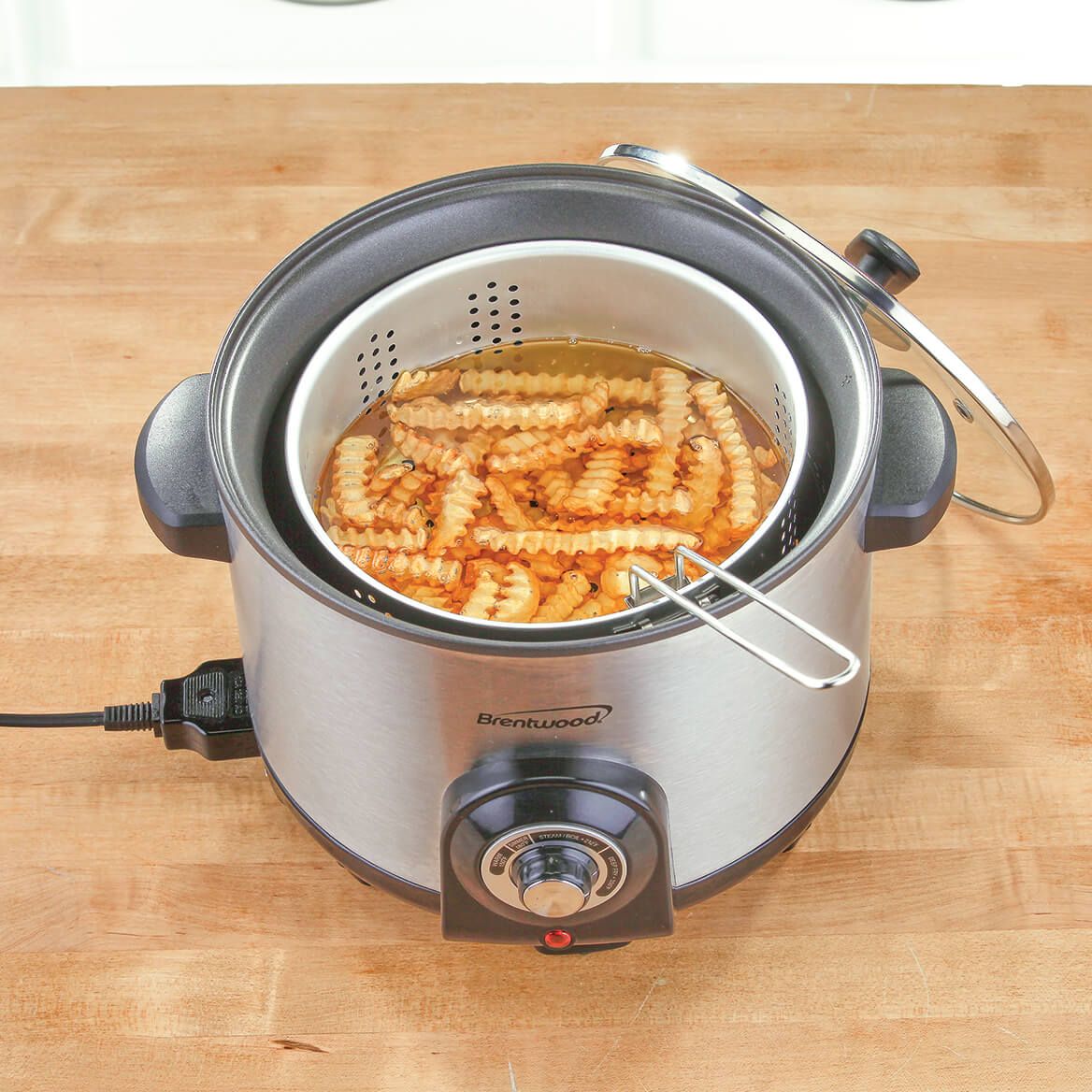 Brentwood 5-Liter Deep Fryer and Multi-Cooker + '-' + 378891