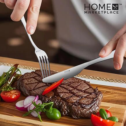 60-Pc. Service for 12 Flatware Set by Home Marketplace-378899