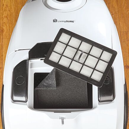 Classic Canister Vacuum Replacement Filter Set By LivingSURE™-378956