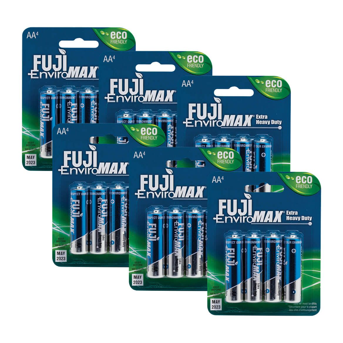 Fuji AA Batteries 4-Pack, Set of 6 + '-' + 378974