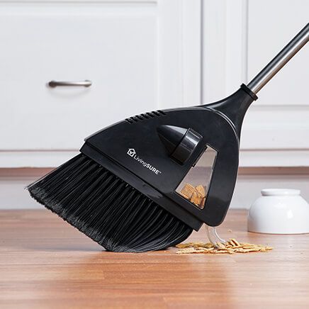 Cordless 2-In-1 Sweeper with Built-In Vacuum By LivingSURE™-378982