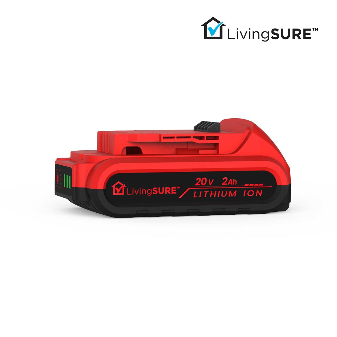 2Ah Power Tool Battery by LivingSURE™ + '-' + 378997