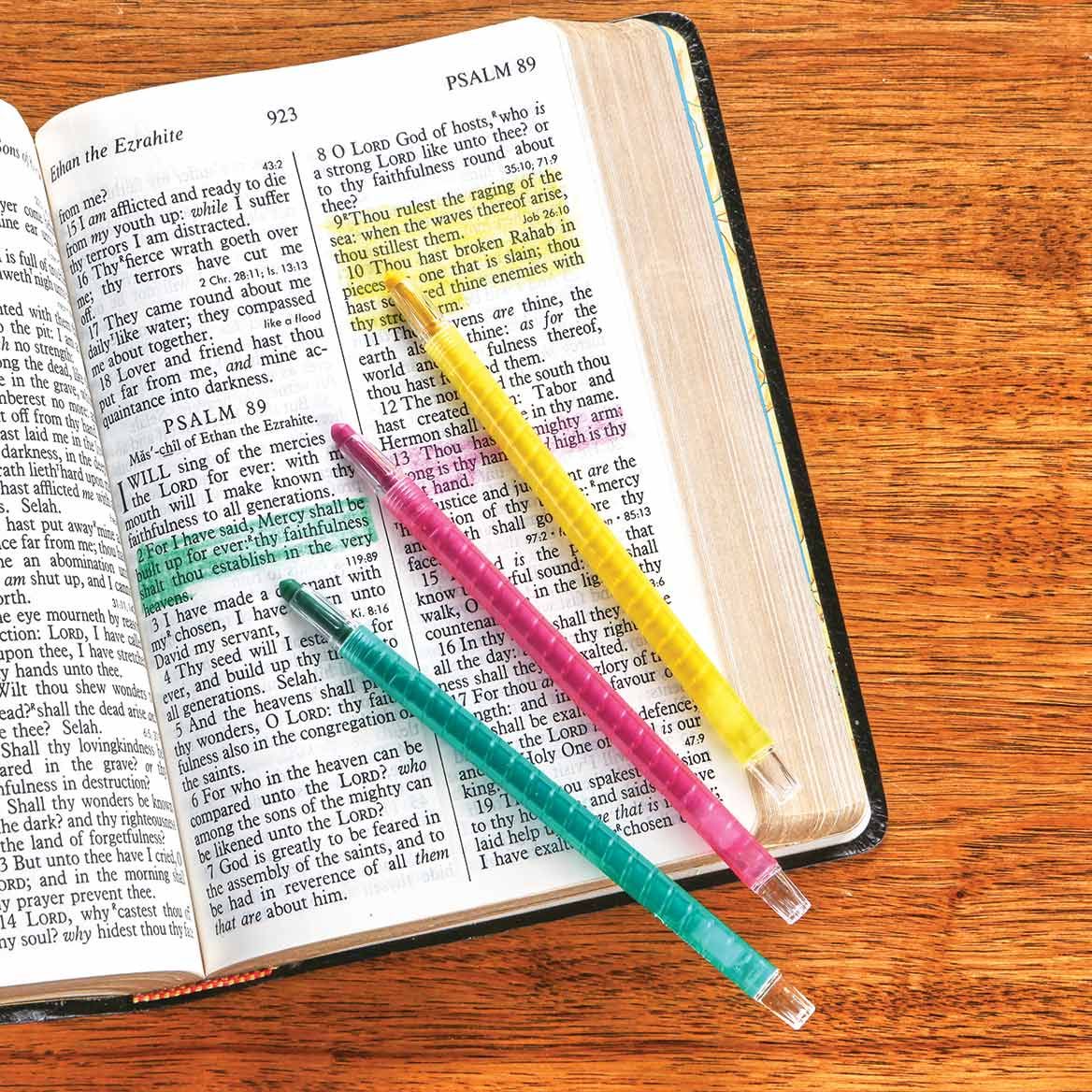Bible Dry-Liters Pink, Green, Yellow, Set of 3 + '-' + 379248