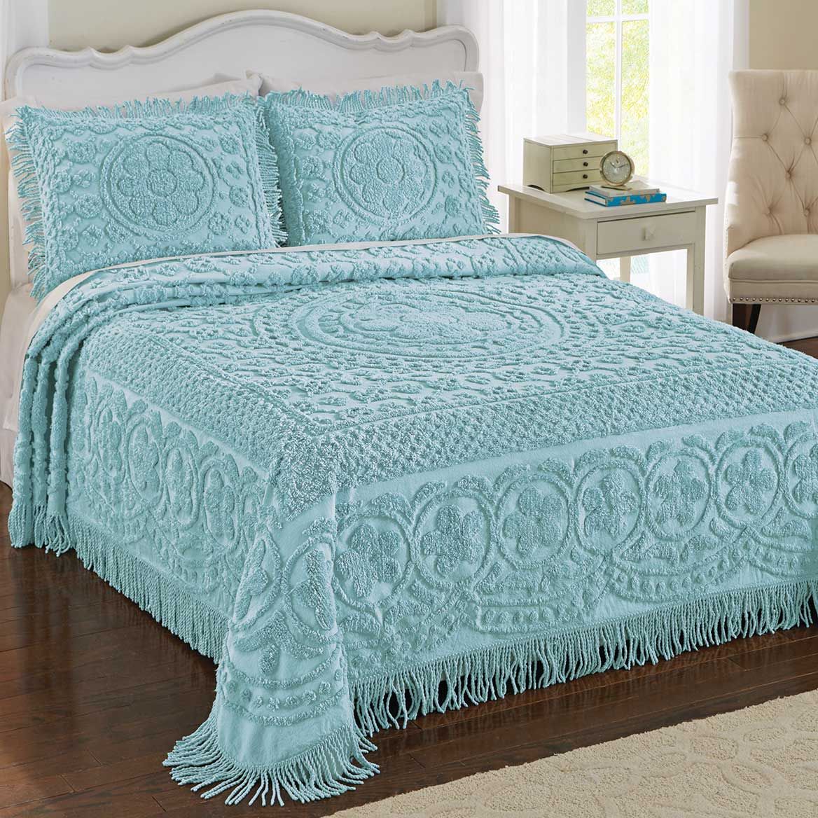 Calista Chenille Bedspread Set + '-' + 379533
