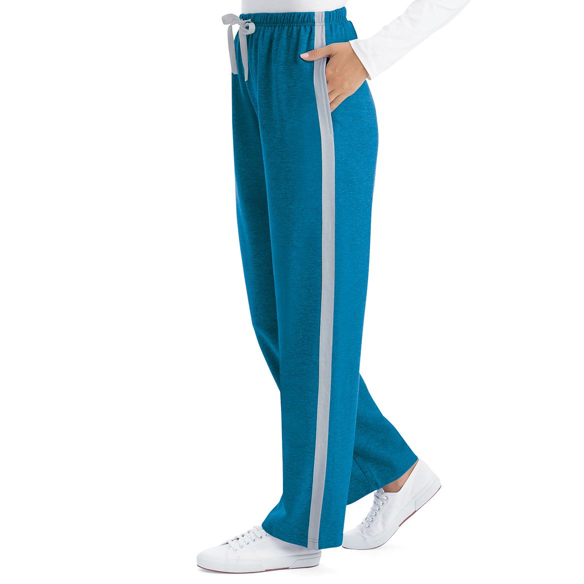 Side Stripe Knit Pants