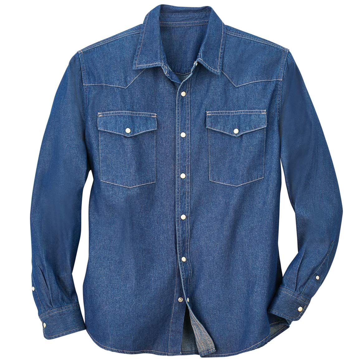 Men's Denim Shirt By Collections Etc.™