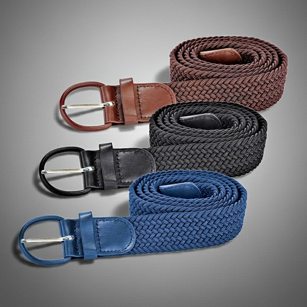 Stretch Belts, Set of 3