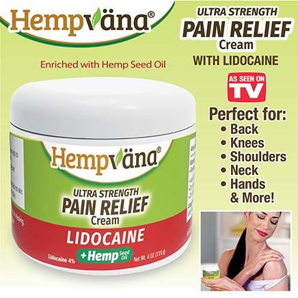 View product details for Hempvana Pain Cream Lidocaine
