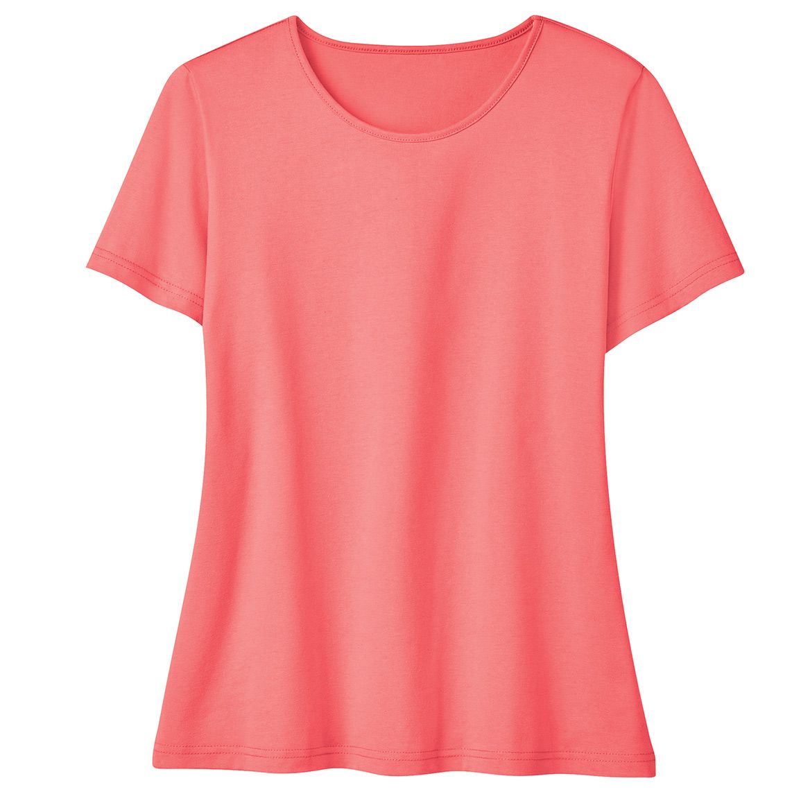 Soft Knit Crew Neck Tee