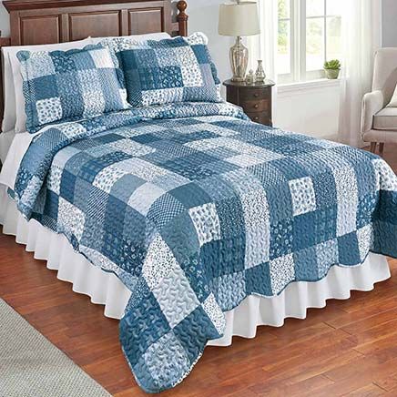 View product details for Classic Patch Quilt Set By Collections Etc.™