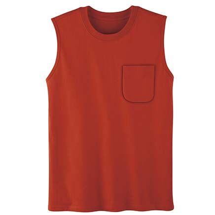 View product details for Men's Sleeveless Pocket Crew Neck Tee