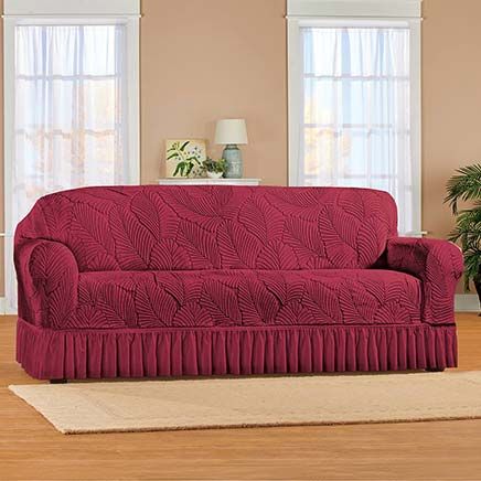 View product details for Leaf Ruffled Slipcover