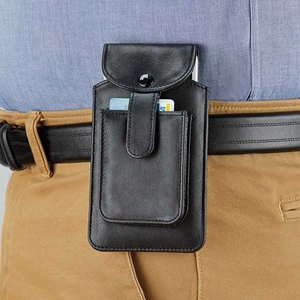 View product details for Leather Cellphone Holder