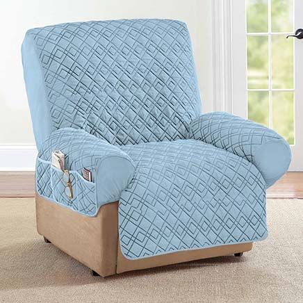 View product details for Stretch Storage Recliner Cover By Collections Etc.™