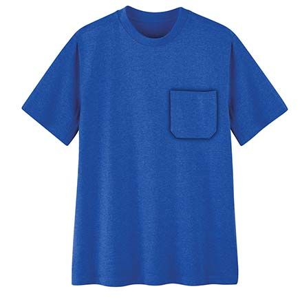 View product details for Men's Pocket Crew Neck T-Shirt