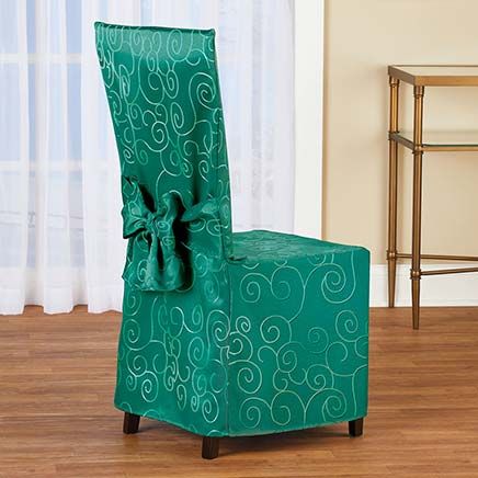 View product details for Scroll Chair Slipcover