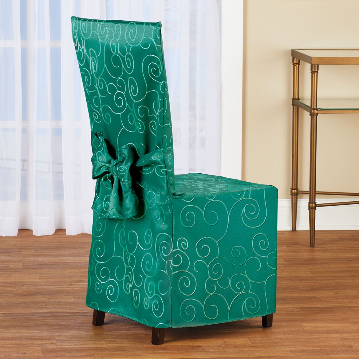 Scroll Chair Slipcover