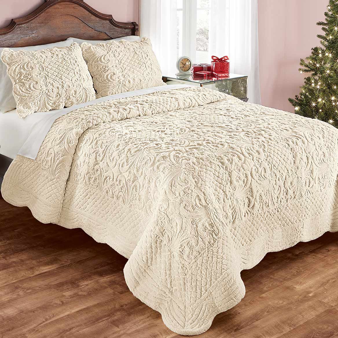 Elegant Faux Fur Quilt + '-' + 380142