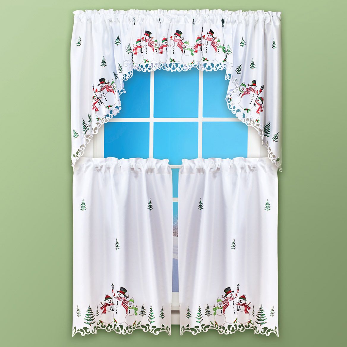 Snowman Family Curtains + '-' + 380251