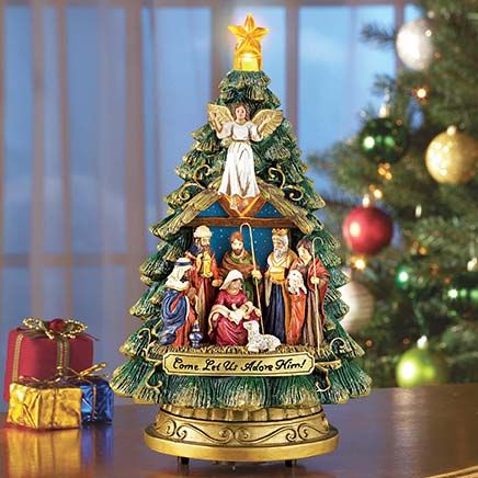 Christmas Tree Nativity-380347