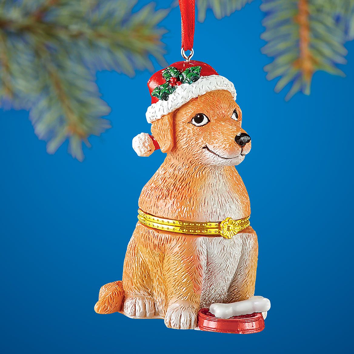 Dog Trinket Box Ornament + '-' + 380622