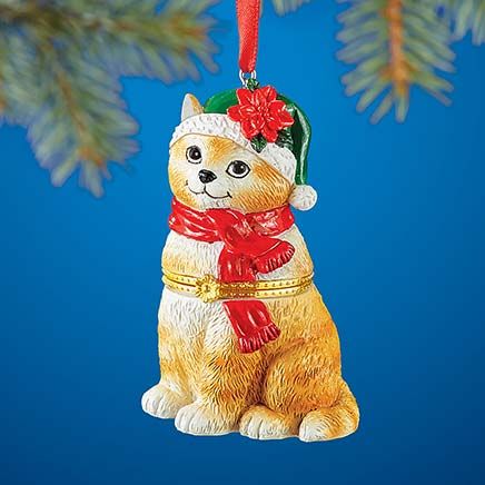View product details for Cat Trinket Box Ornament