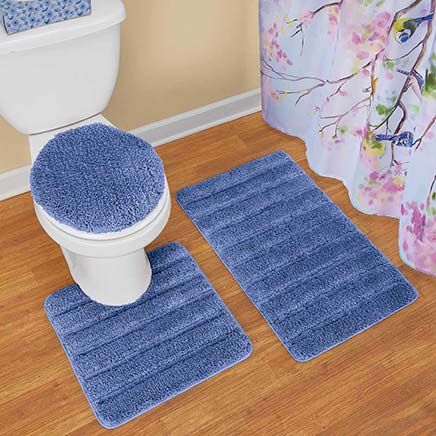 View product details for 3-Piece Tufted Bath Rug Set