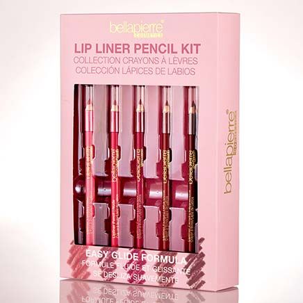 View product details for Bellapierre® Lip Liner Pencils, Set of 5