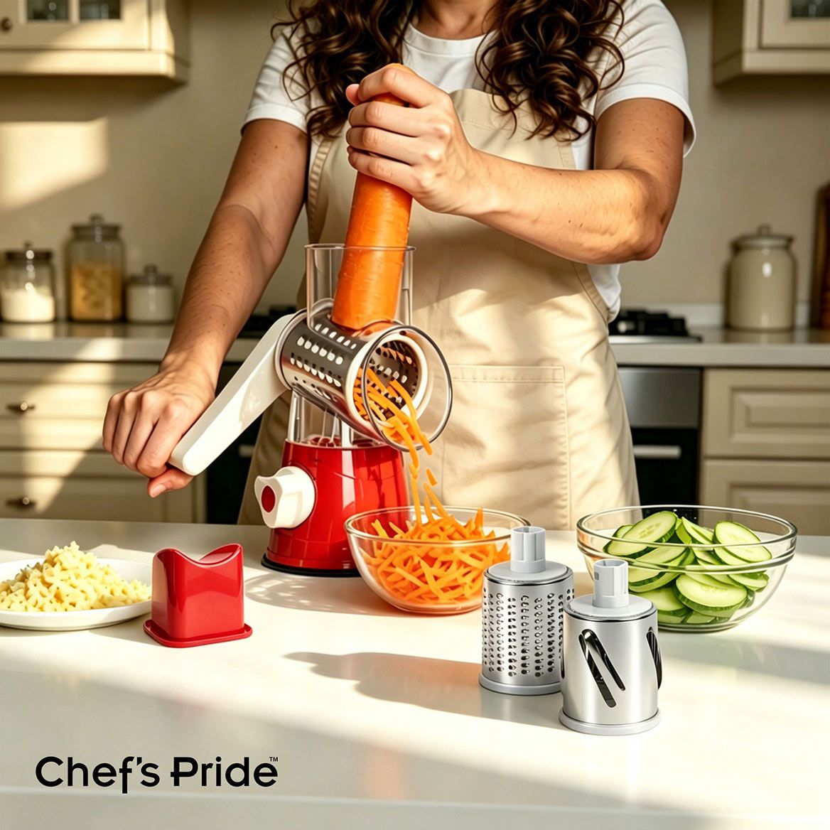 Rotary Cheese Grater By Chef's Pride™