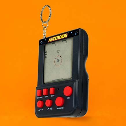 View product details for Asteroids® Keychain Retro Game