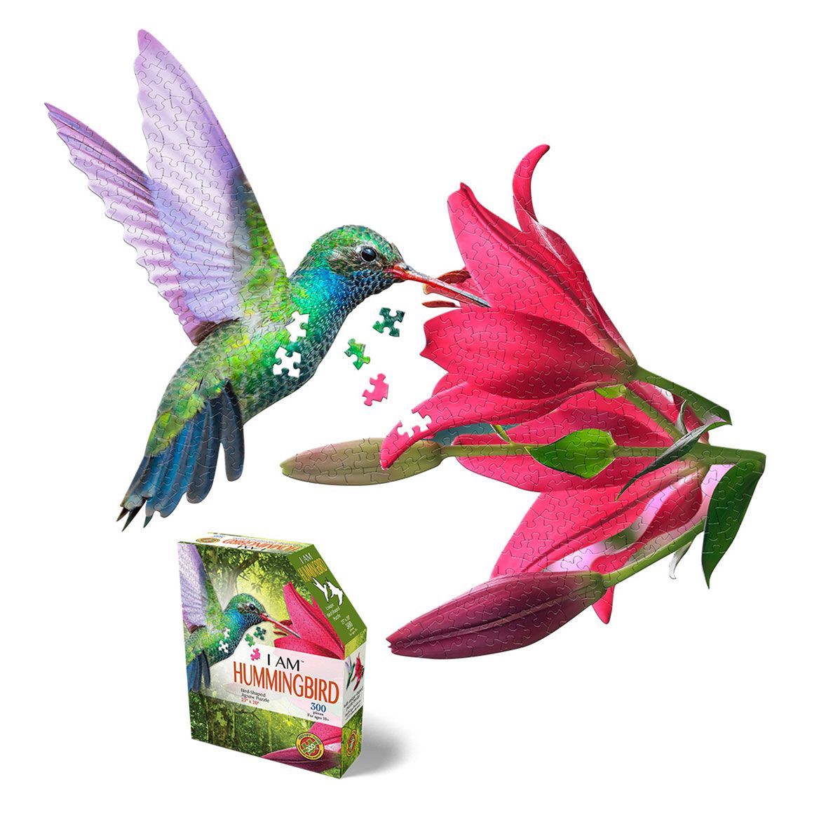 300-Pc. Hummingbird Shaped Puzzle