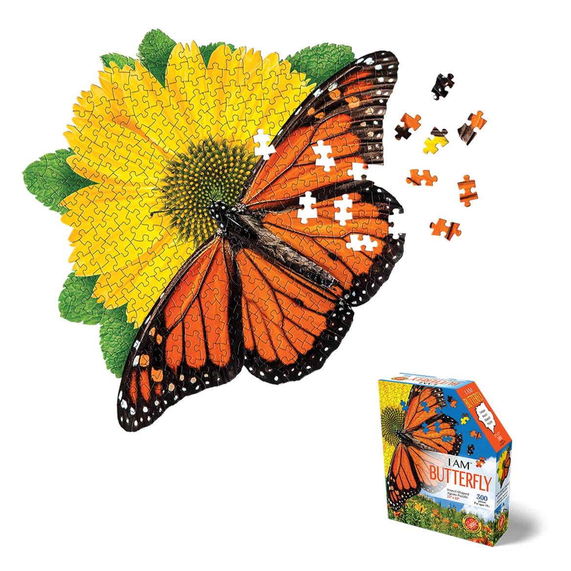 300-Pc. Butterfly Shaped Puzzle