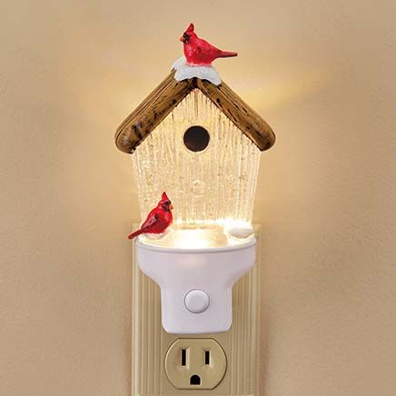 Birdhouse Night Light By Holiday Peak™
