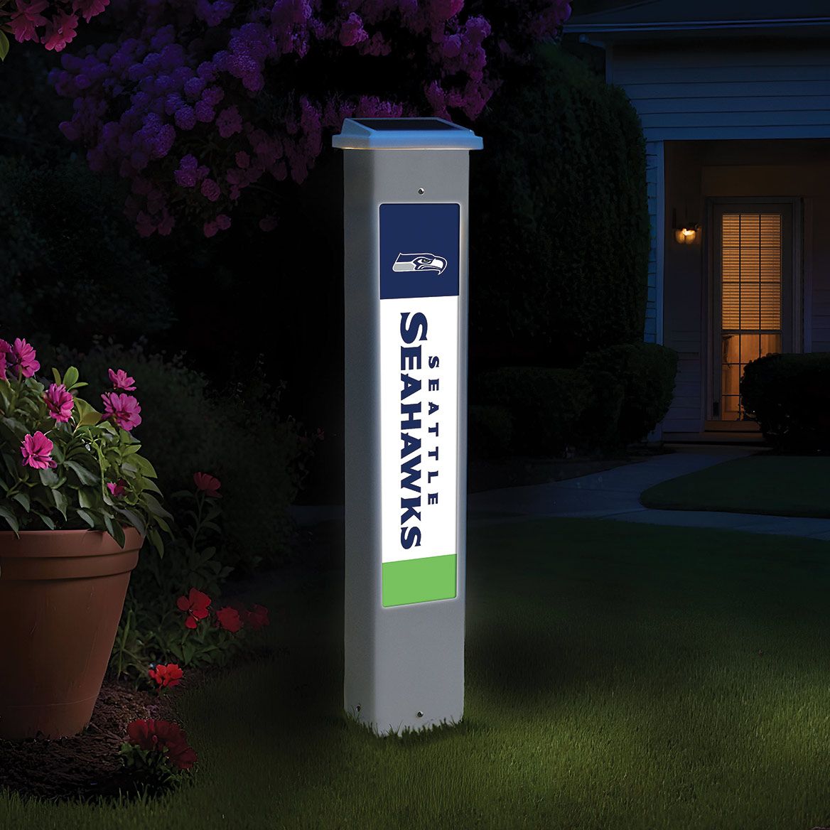 NFL Solar Post Stake