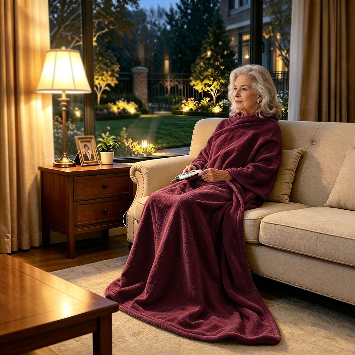 Digital Comfort Fleece Heated Throw By OakRidge™